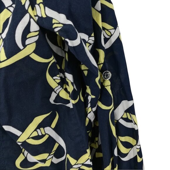 Liz Claiborne Knot Button Front Shirt Size 1X Plus Roll Tab Sleeve Career Preppy - Picture 7 of 11